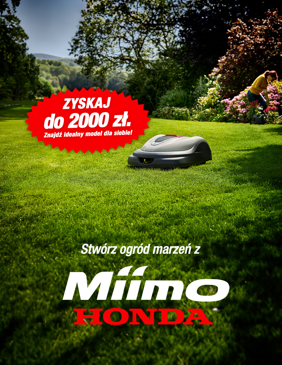 Stwórz ogród marzeń z Honda Miimo w dobrej cenie!