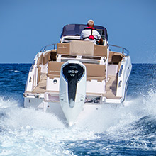 Najnowszy silnik zaburtowy Honda V8 BF 300