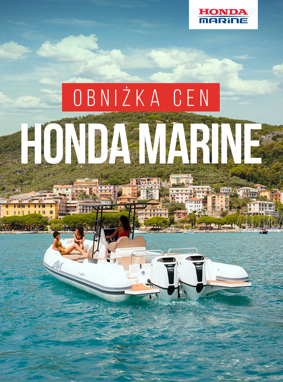 Promocja Honda Marine – silniki zaburtowe BF 225 i BF 250 w obniżonych cenach Promocja silników zaburtowych Honda BF 225 i BF 250 Drive By Wire dostępnych w Autoryzowanych Centrach Honda Marine