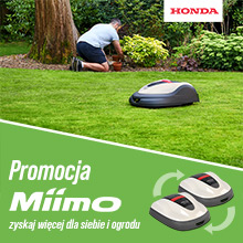Promocje robotów koszących Honda Miimo